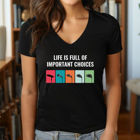 "Important Choices" Premium Midweight Ringspun Cotton T-Shirt - Mens/Womens Fits