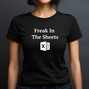 "Freak In The Sheets" Premium Midweight Ringspun Cotton T-Shirt - Mens/Womens Fits