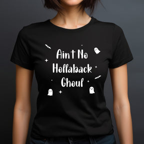 "Ain't No Holla Back Ghoul" Premium Midweight Ringspun Cotton T-Shirt - Mens/Womens Fits