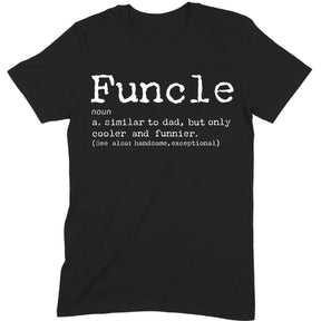 "Funcle" Premium Midweight Ringspun Cotton T-Shirt - Mens/Womens Fits