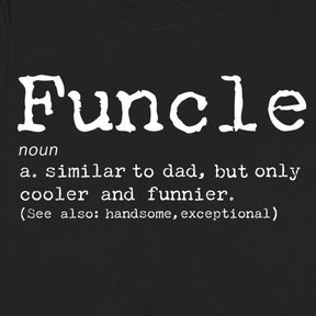 "Funcle" Premium Midweight Ringspun Cotton T-Shirt - Mens/Womens Fits