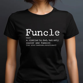 "Funcle" Premium Midweight Ringspun Cotton T-Shirt - Mens/Womens Fits
