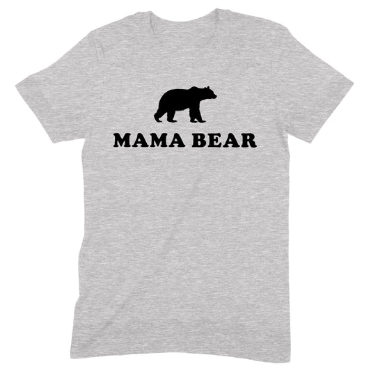 "Mama Bear" Premium Midweight Ringspun Cotton T-Shirt - Mens/Womens Fits