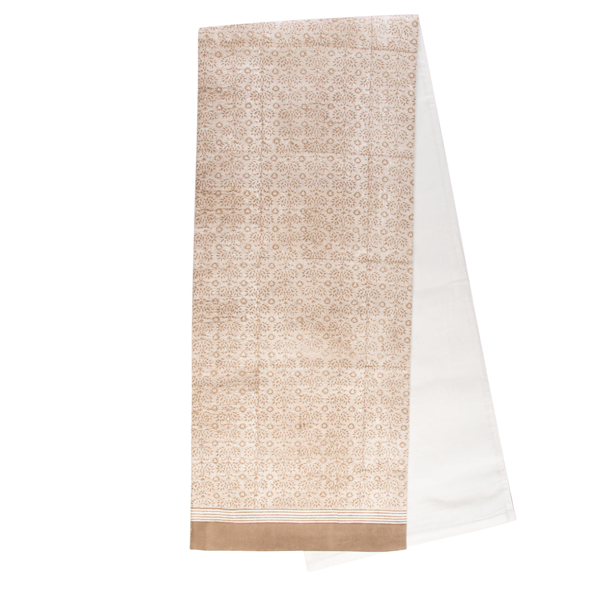 72” Table Runner By Tag – Natural Fabric Table Protector & Décor