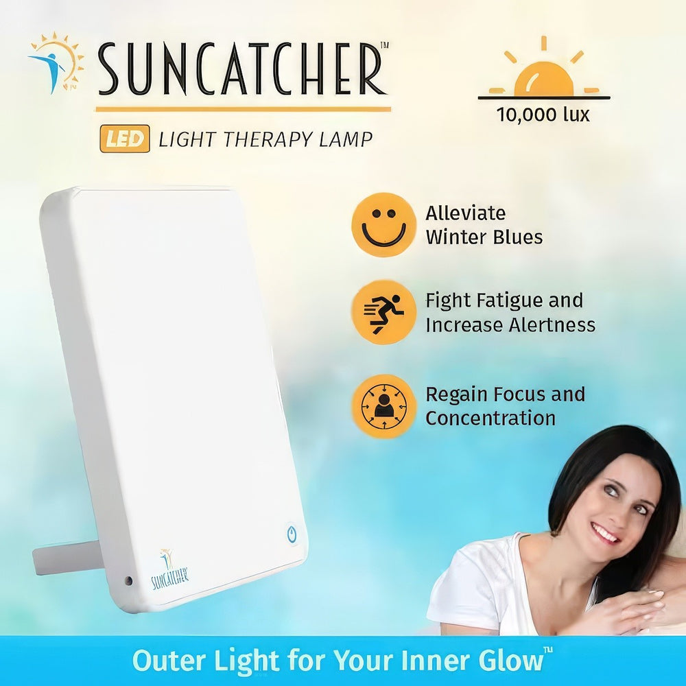 Suncatcher Ultra LED Light Therapy Lamp Alleviate The Winter Blues