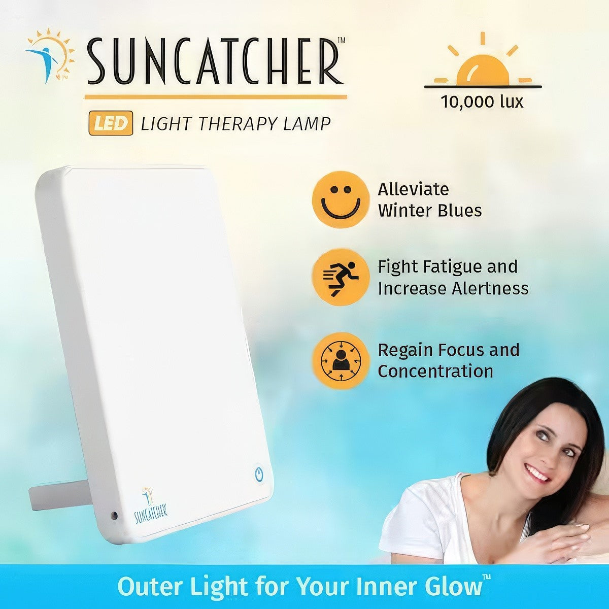 Suncatcher Ultra LED Light Therapy Lamp – Alleviate The Winter Blues