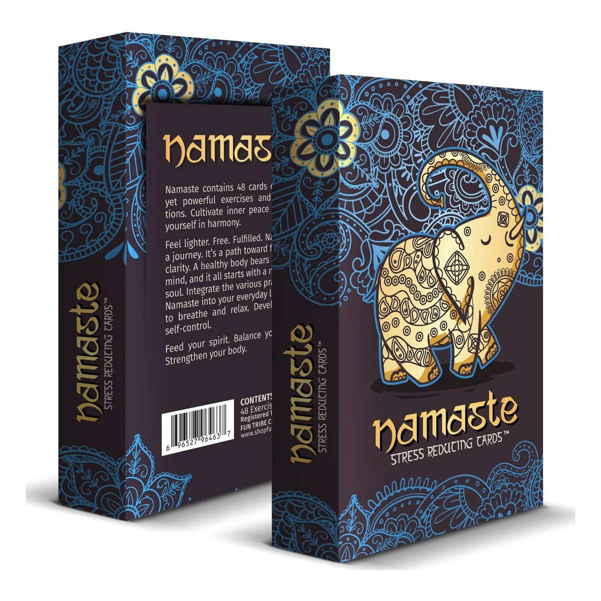 Namaste Deck, 48 Stress Less Cards - Affirmations To Cultivate Inner Peace