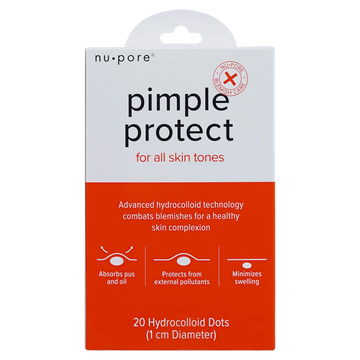 Nu-Pore 20ct Pimple Protect Patches For Acne And Blemishes