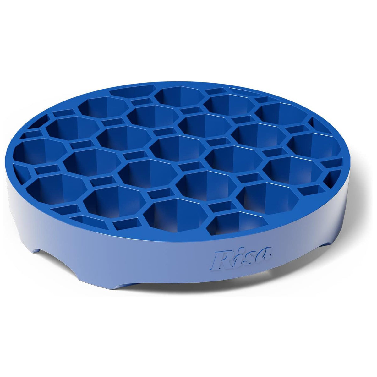 Roasting Rack And Trivet, Non-Stick Silicone, Deep Blue – Cook Evenly, Less Fat