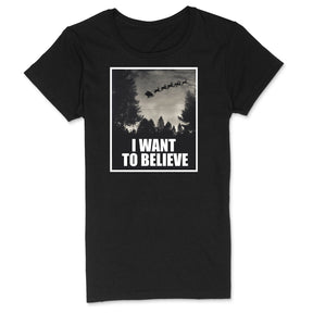 "I Want To Believe" Premium Midweight Ringspun Cotton T-Shirt - Mens/Womens Fits