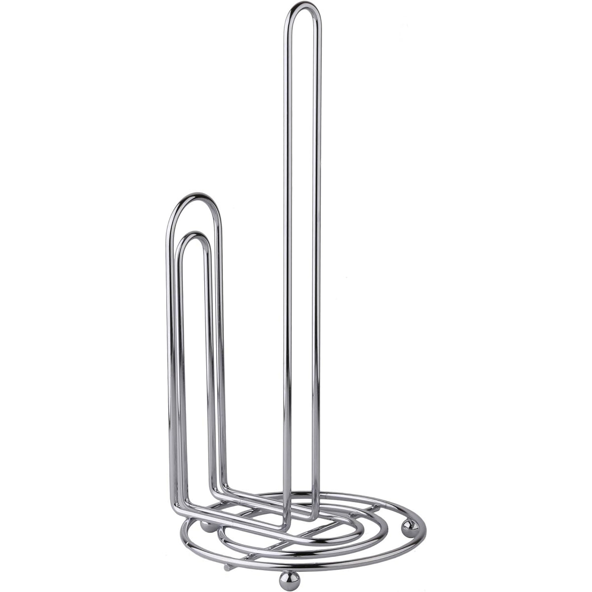 Chrome Finish Paper Towel Holder - For Countertop, Sink And Under Cabinets