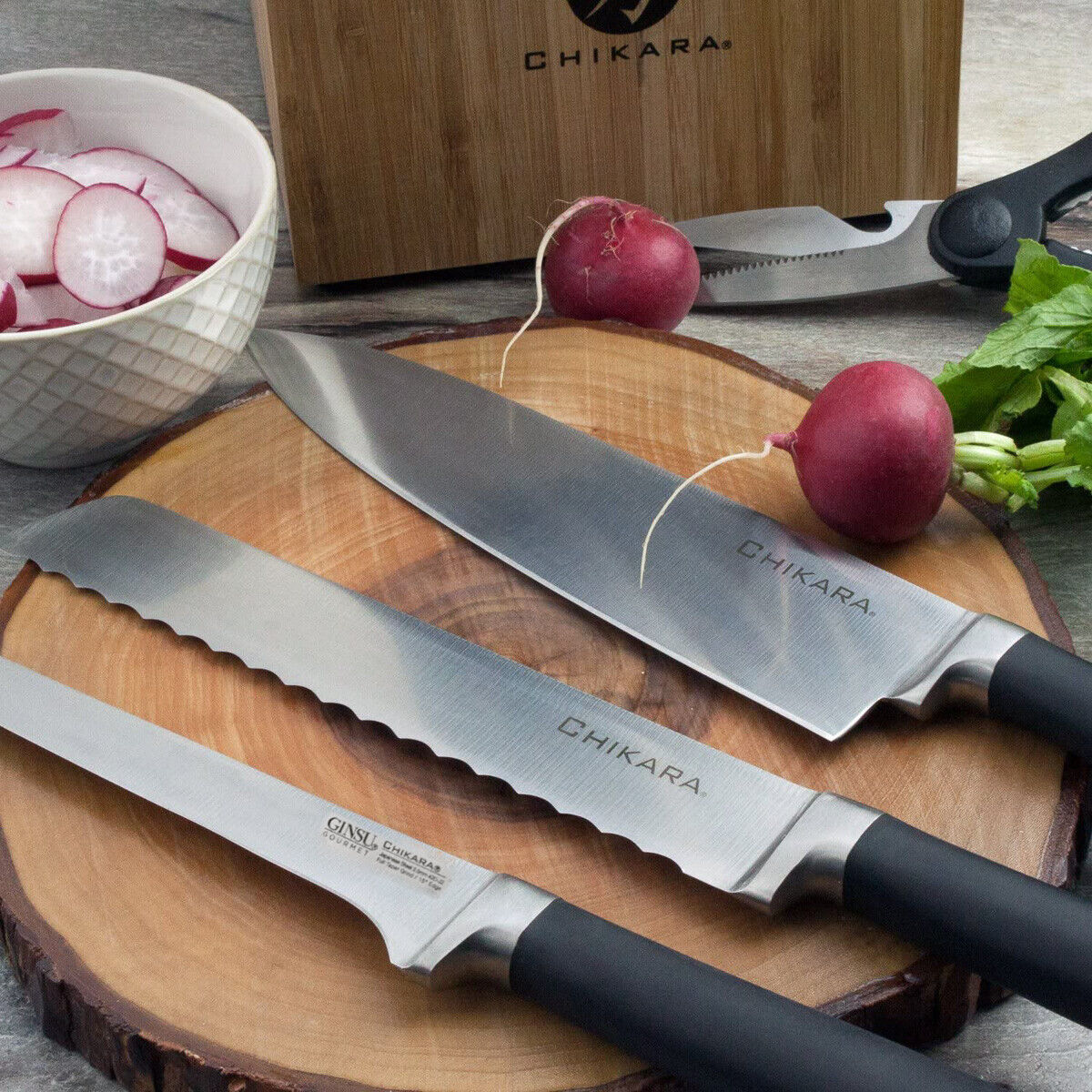 Ginsu Chikara Series 6” Boning Knife Japanese 420J2 Stainless Steel Kitchen Tool