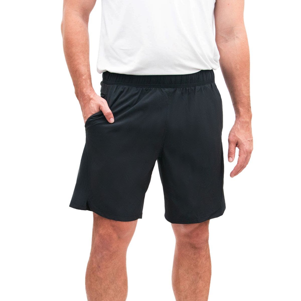 Hype Men’s Active Shorts – Straight Tapered For Sport & Fitness
