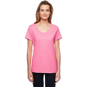 Hanes Women’s X-Temp V-Neck Cotton Blend T-Shirt – Comfort Cool