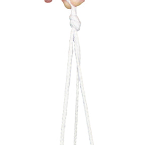 Ceramic 5” Hanging Planter Indoor Plant Holder With Rope Hanger