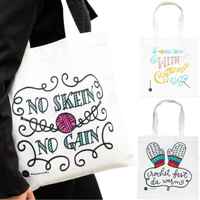 Canvas Tote Bag by Boye - Cute, Clever & Crafty!