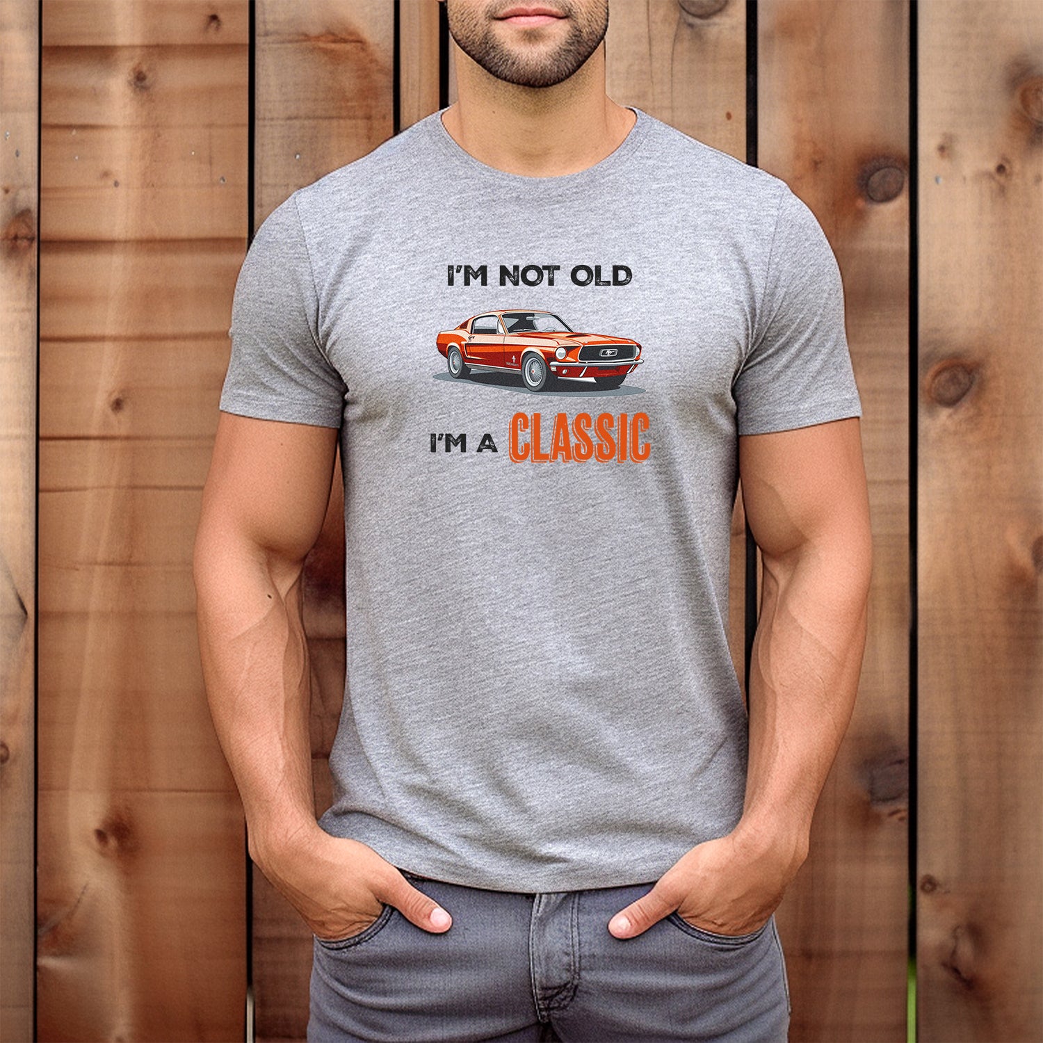 "I'm Not Old, I'm a Classic" Premium Midweight Ringspun Cotton T-Shirt - Mens/Womens Fits