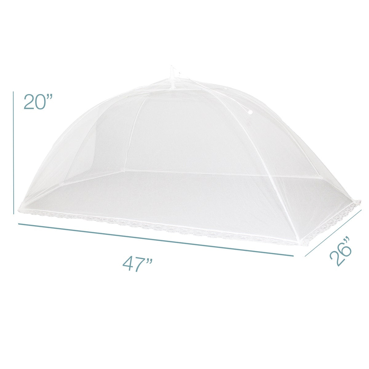 2pk Simply Genius Pop-Up Outdoor Mesh Food Tent Covers Large