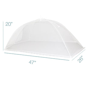 2pk Simply Genius Pop-Up Outdoor Mesh Food Tent Covers Large