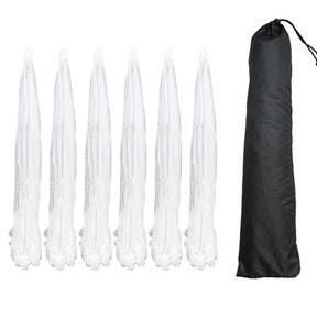 6pk Pop-Up 47x26" Jumbo Outdoor Food Tent Covers - Keep Bugs Out