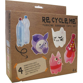 Buzzy ReCycleMe Art Set – Toy Projects From Plastic Bottles