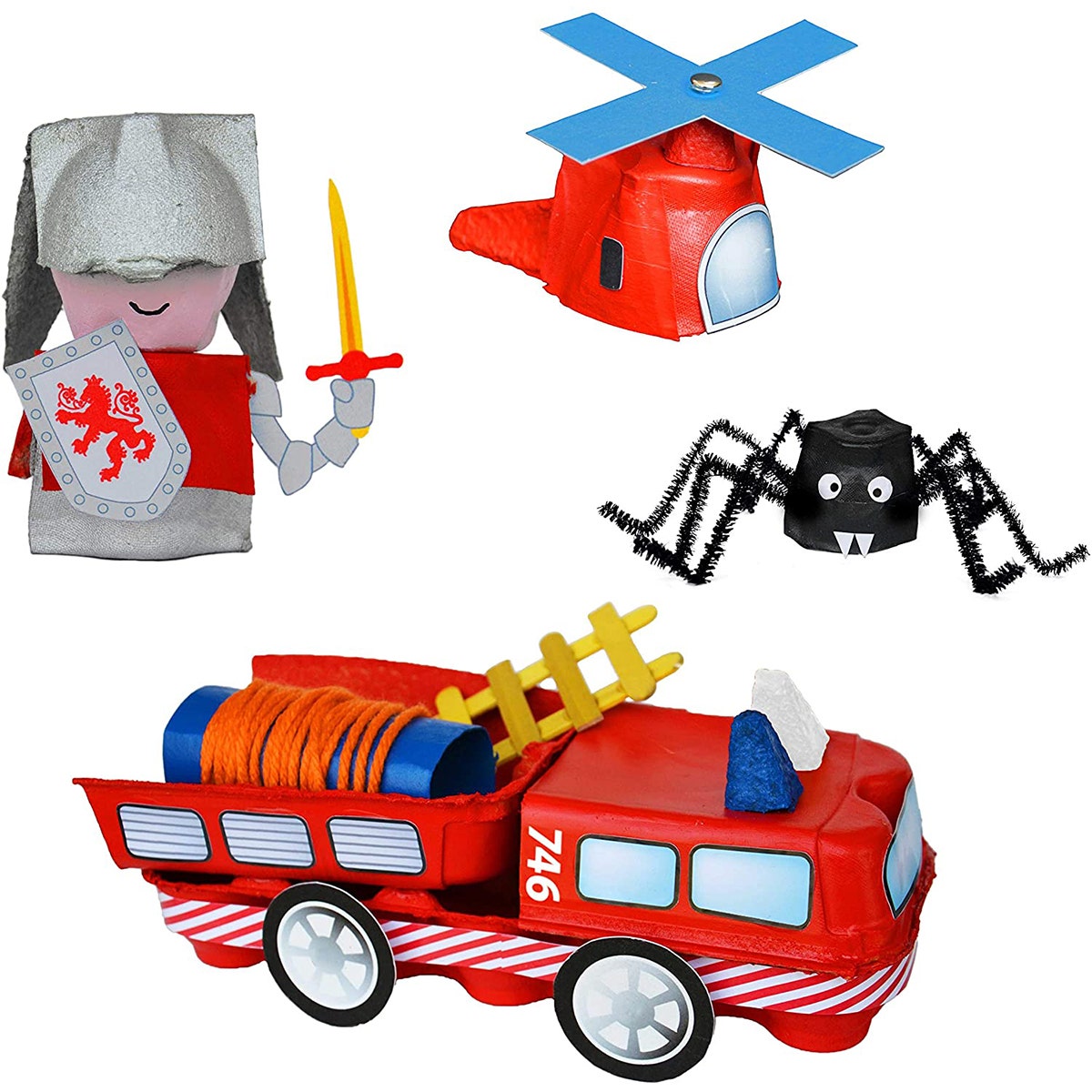 Buzzy ReCycleMe Art Set – Make Toy Projects From Recycling