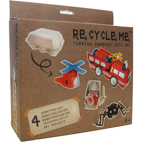 Buzzy ReCycleMe Art Set – Make Toy Projects From Recycling