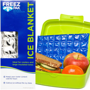 Freez Pak Ice Blanket – Flexible Reusable Ice Pack Mat For Foods