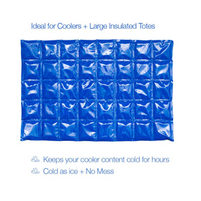 Freez Pak Ice Blanket – Flexible Reusable Ice Pack Mat For Foods