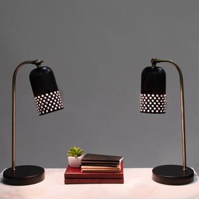 2pk Metal 18” Modern Retro Adjustable Desk Lamps By J. Hunt