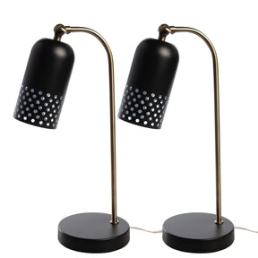 2pk Metal 18” Modern Retro Adjustable Desk Lamps By J. Hunt