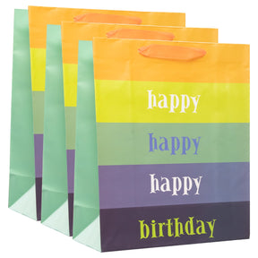 18pc Gift Bag Variety Set – Assorted Sizes, Birthday, Wine & More