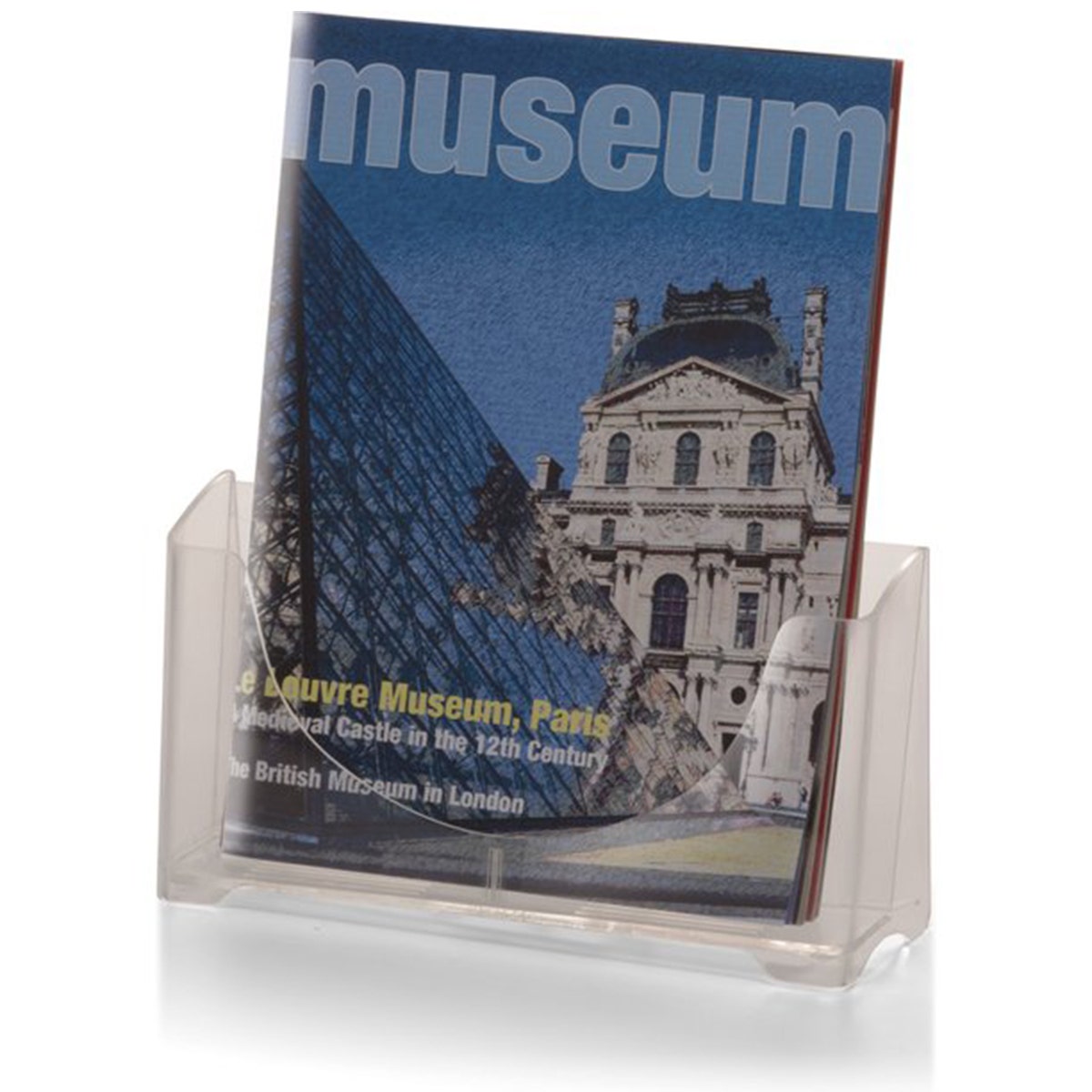 Magazine & Literature Holder – Stand or Wall Mount Display
