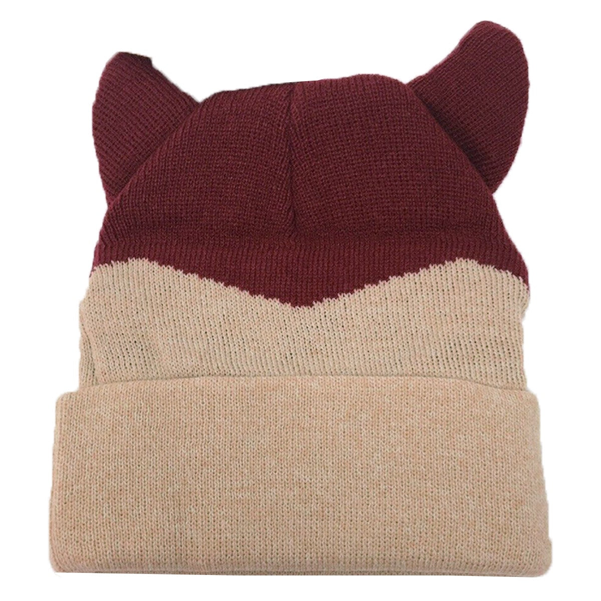 Fuggler Cuffed Knit Winter Beanie Hat for Kids, Teens & Adults