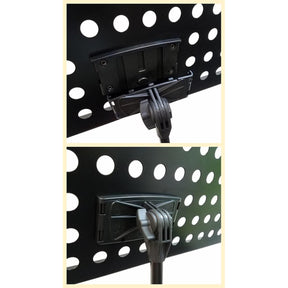 Peak Conductors Music Stand – 27”W Platform, Folding, Carry Case