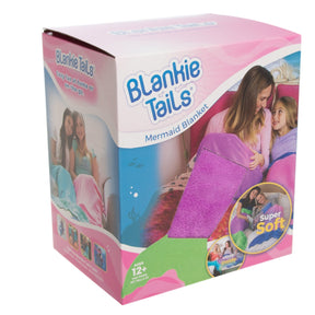 The Original Mermaid Blanket For Kids & Adults By Blankie Tails