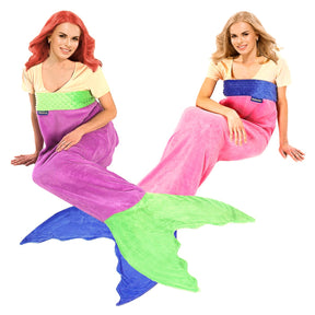 The Original Mermaid Blanket For Kids & Adults By Blankie Tails