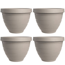 4pk Self-Watering Easy Care 11.5” Planter Pots By HC Companies