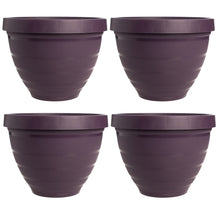 4pk Self-Watering Easy Care 11.5” Planter Pots By HC Companies