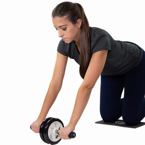 7pc Exercise Set – Ab Roller, Pushup Bars, Sliders, Jump Rope