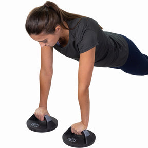 7pc Exercise Set – Ab Roller, Pushup Bars, Sliders, Jump Rope