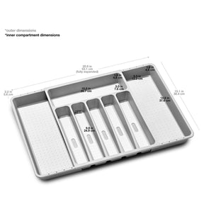 Madesmart Expandable Drawer Organizer for Flatware & Utensils
