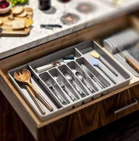 Madesmart Expandable Drawer Organizer for Flatware & Utensils