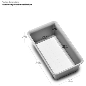 Madesmart Drawer Organizer 7" Tray – Nonslip Modular Storage