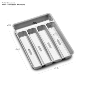 Madesmart 5 Section Silverware Tray – Organize Small Drawers