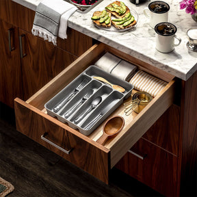 Madesmart 5 Section Silverware Tray – Organize Small Drawers