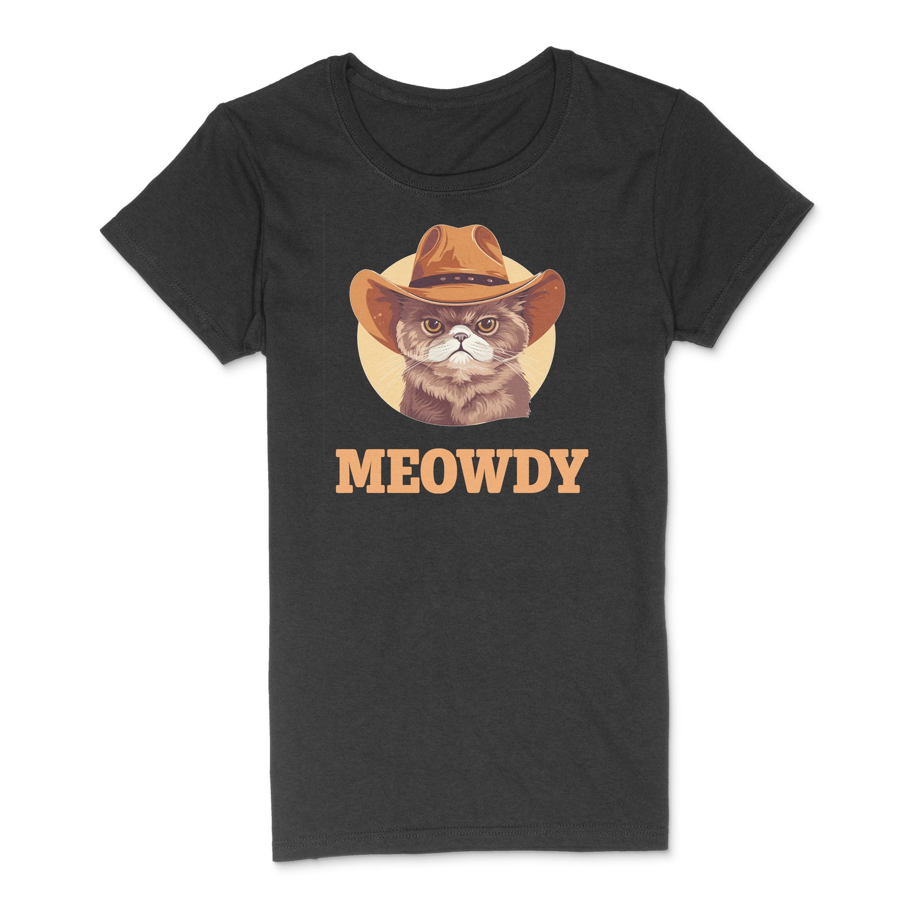 "Meowdy" Premium Midweight Ringspun Cotton T-Shirt - Mens/Womens Fits