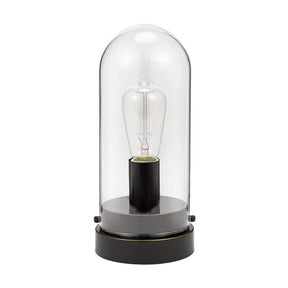 2pk Better Homes & Gardens Glass Cloche Accent Table Lamps