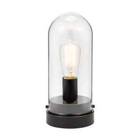 2pk Better Homes & Gardens Glass Cloche Accent Table Lamps