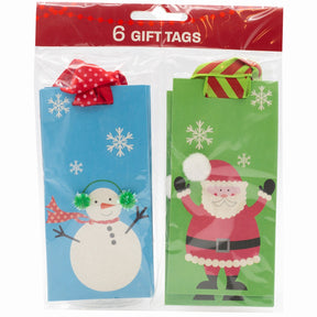 24ct Big Premium Foil Glitter Christmas Holiday String Gift Tags